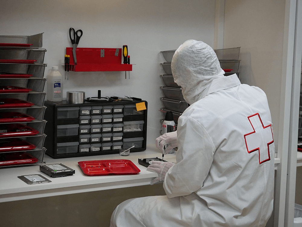 File Savers Houston Clean Room Data Recovery Facility